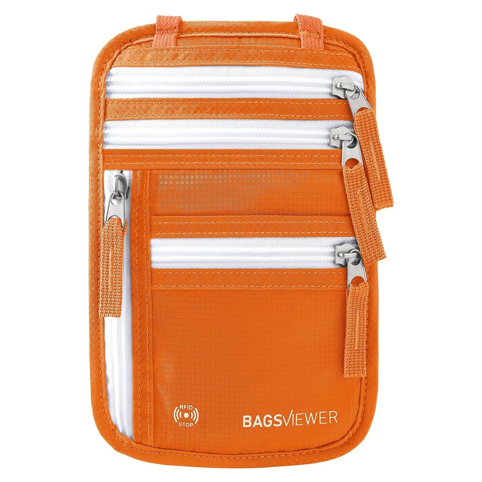 Billetera de Cuello BAGSVIEWER con Bloqueo RFID Impermeable