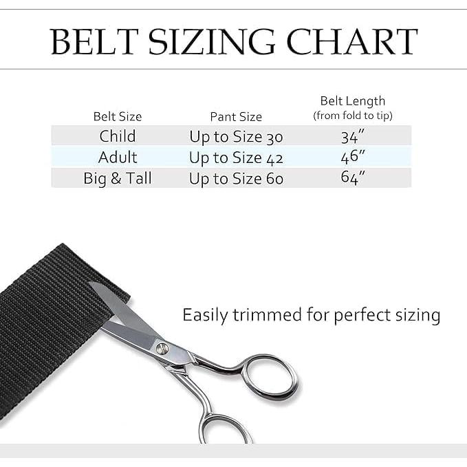 Cinturón de Dinero Thomas Bates Hiker Negro - Ajustable y Seguro