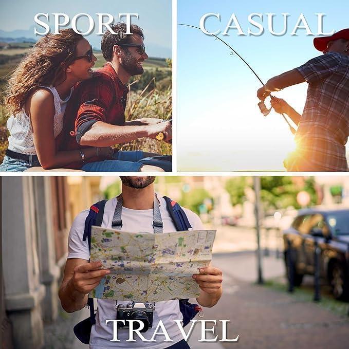 Cinturón de Dinero Thomas Bates Hiker Negro - Ajustable y Seguro