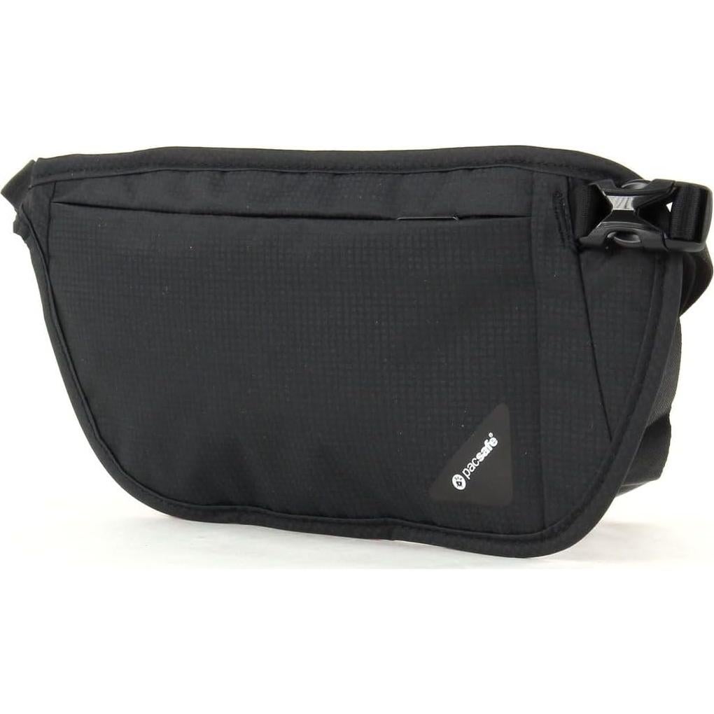 Cartera de Cintura Antirrobo RFID Pacsafe Coversafe V100 Negra