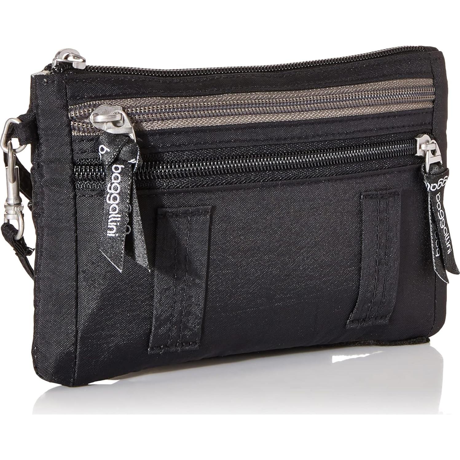 Organizador de Moneda Antirrobo Baggallini Negro 20.3x10.8 cm