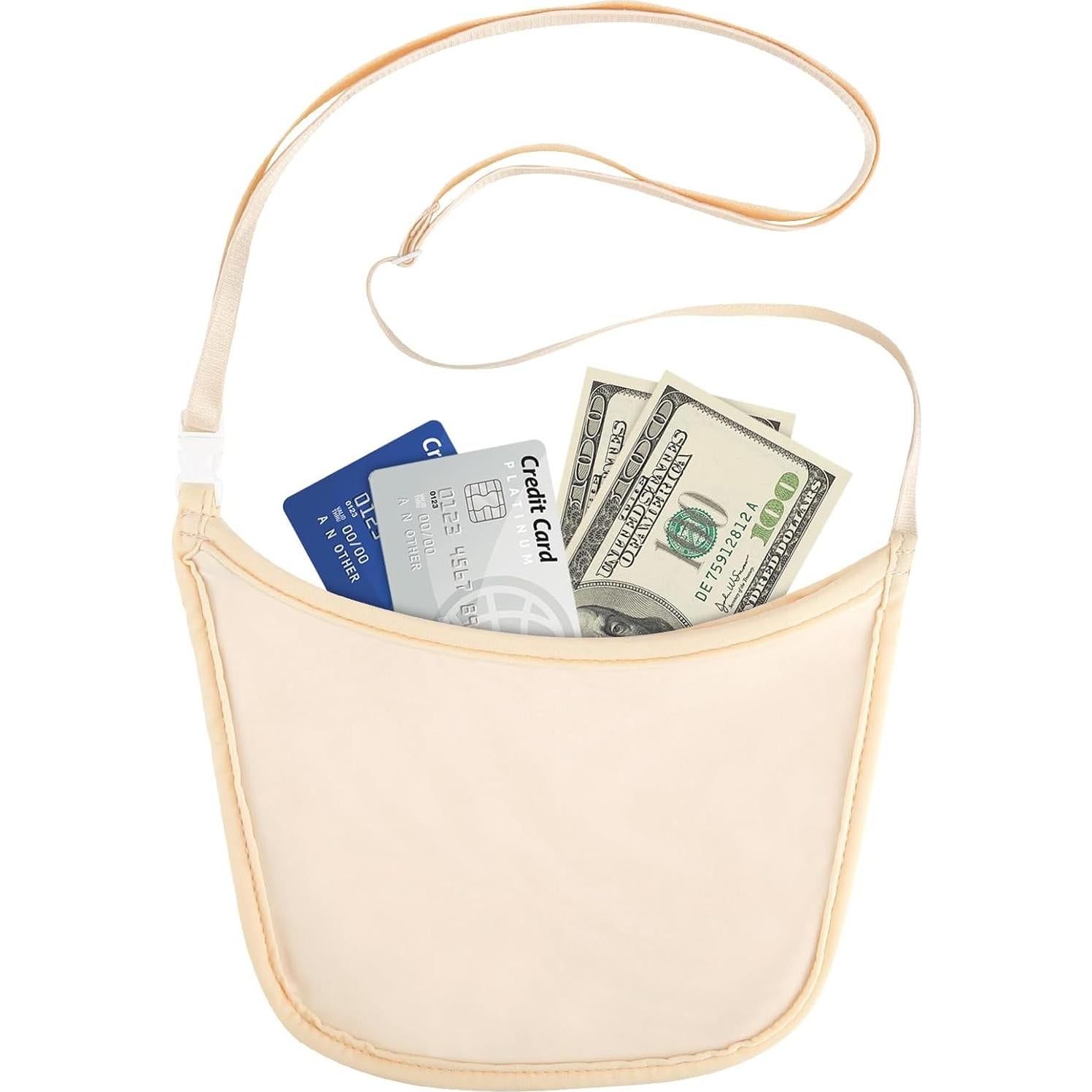 Billetera Oculta de Viaje Lapinchen para Pasaporte y Dinero