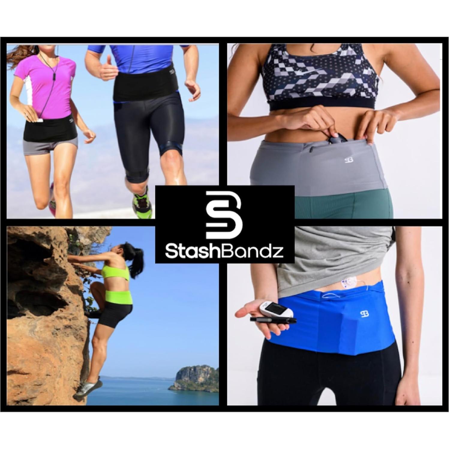 Cinturón de Dinero de Viaje Unisex StashBandz X-Large