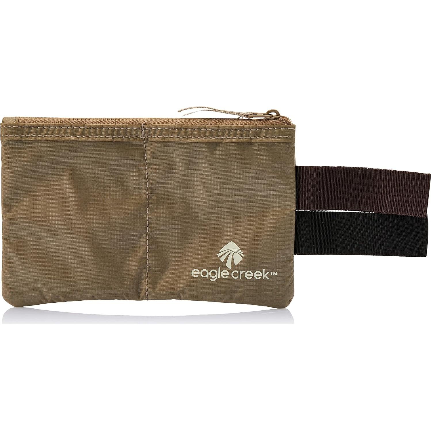 Pouch Oculto Eagle Creek Undercover Caqui 16.5x11.4cm