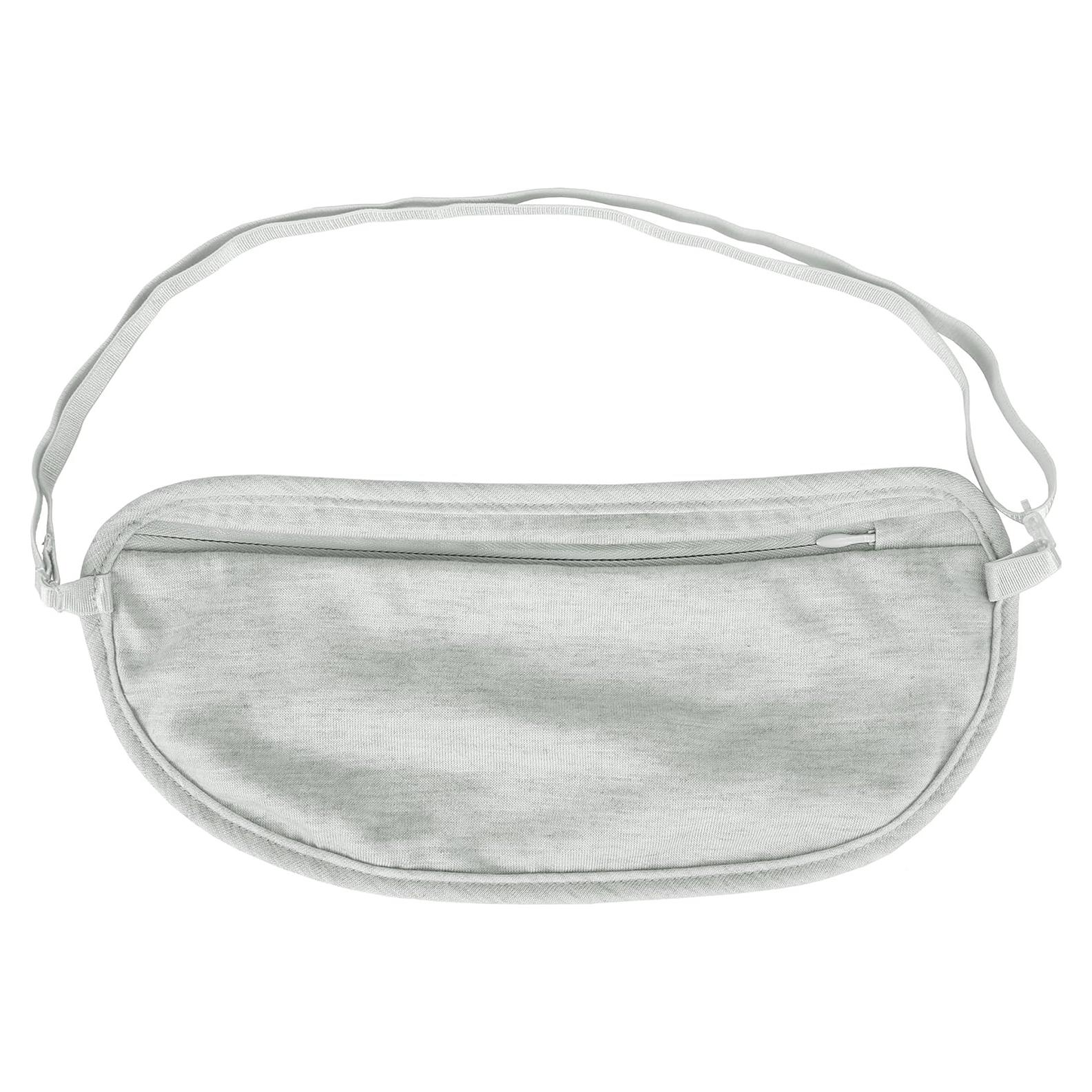 Bolsa de Cintura Travelon para Ropa Interior Gris 25.4x12.7cm