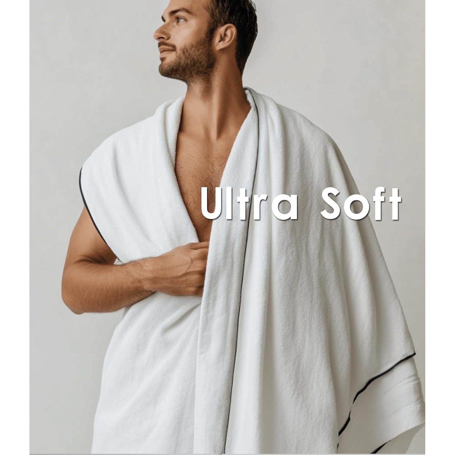 Toalla de Baño Magnética Wuquar 190.5x88.9cm Secado Rápido