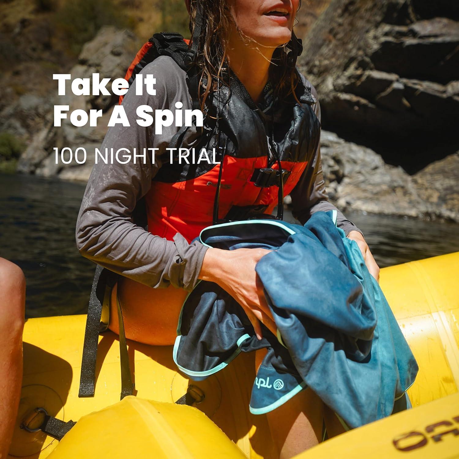 Toalla Técnica Rumpl Degradado Oceánico 76.2x152.4 cm Secado Rápido