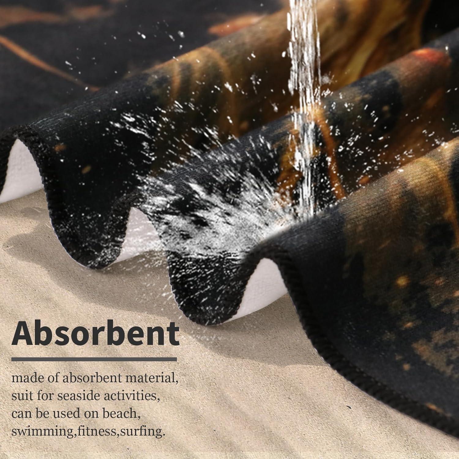 Toallas de Playa Microfibra BROCOTTONS 2 Paquete 81x178cm