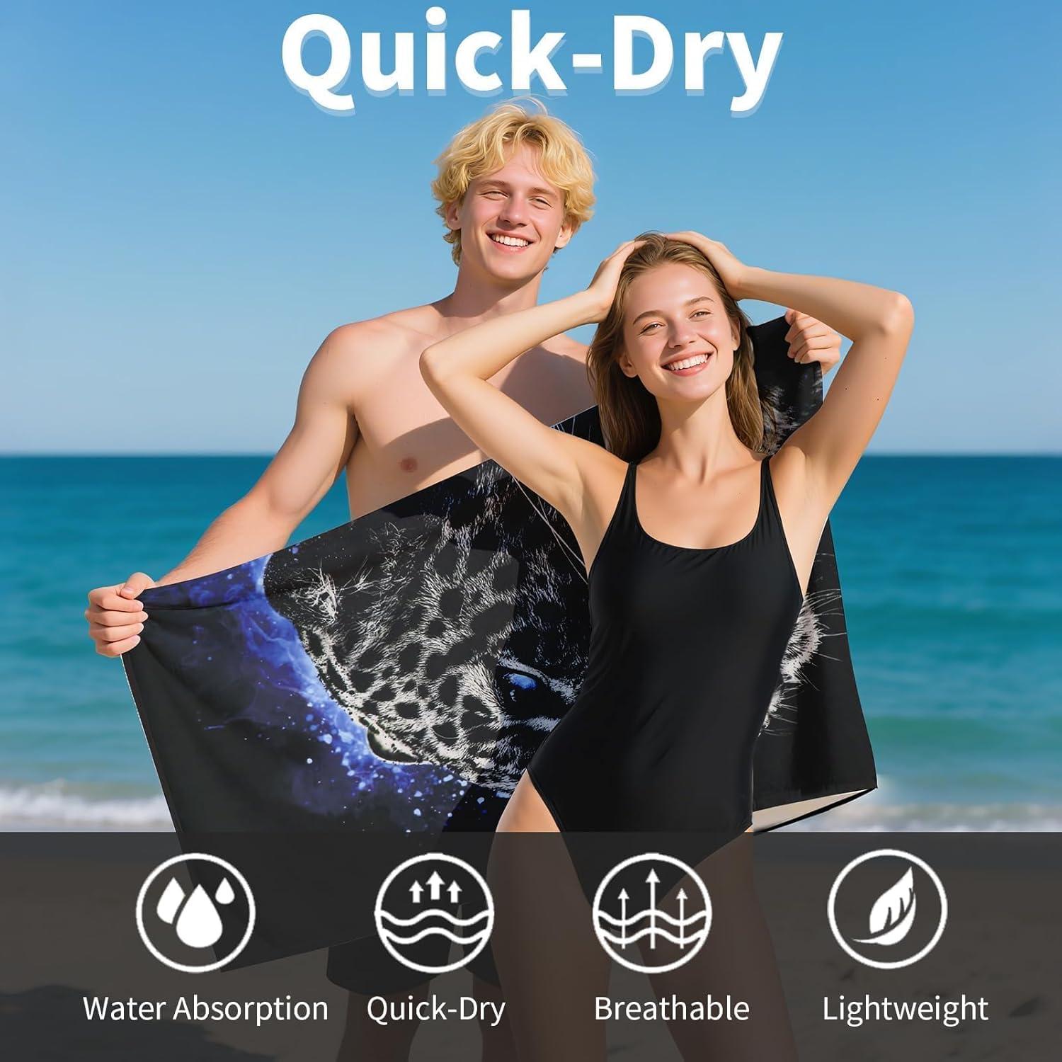 Toallas de Playa Microfibra BROCOTTONS 2 Paquete 81x178cm