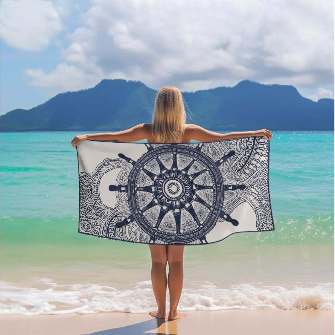 Toalla de Playa Microfibra Shapeless Prints Grande Mandala