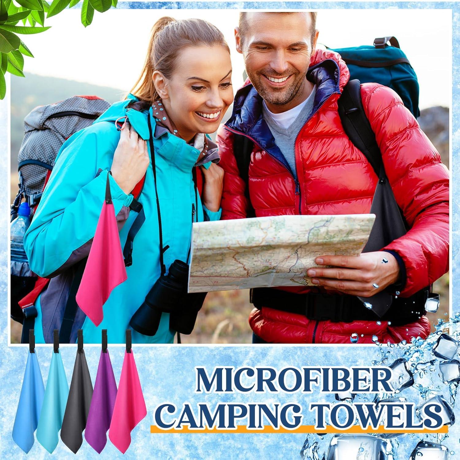 Toallas de Microfibra SmoothNovelty 10 Pzs 32x25 cm Secado Rápido