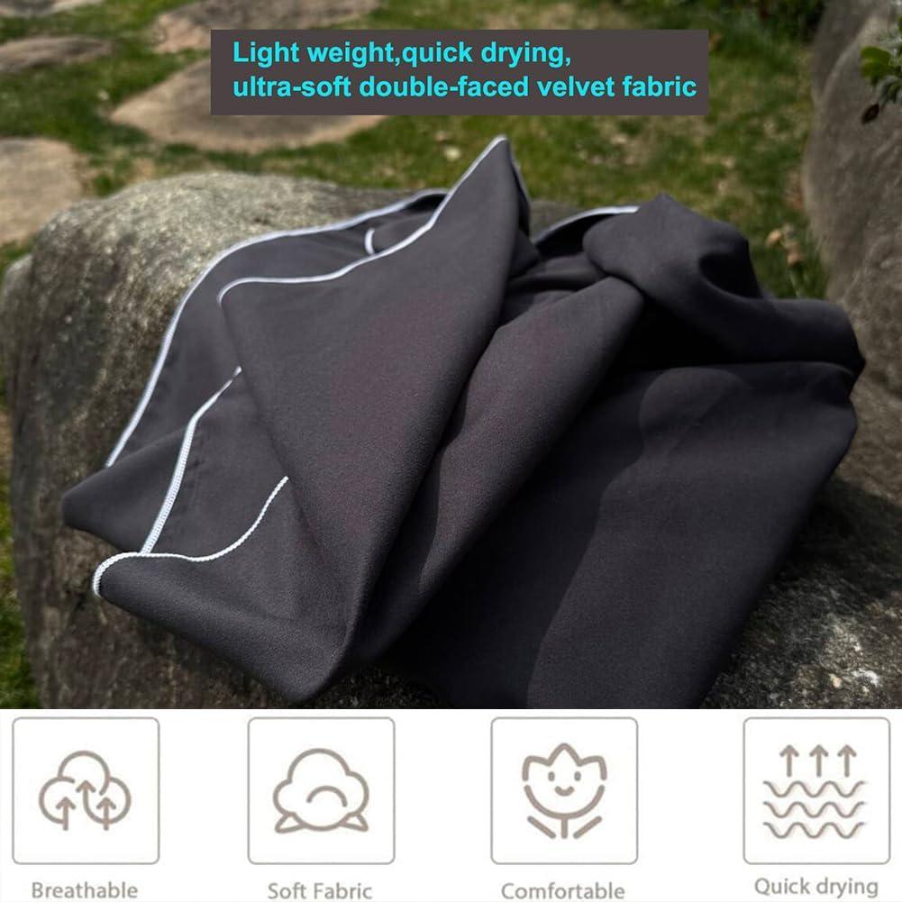 Toalla de Baño Magnética GUAIZHUREN 190.5x76.2 cm Secado Rápido