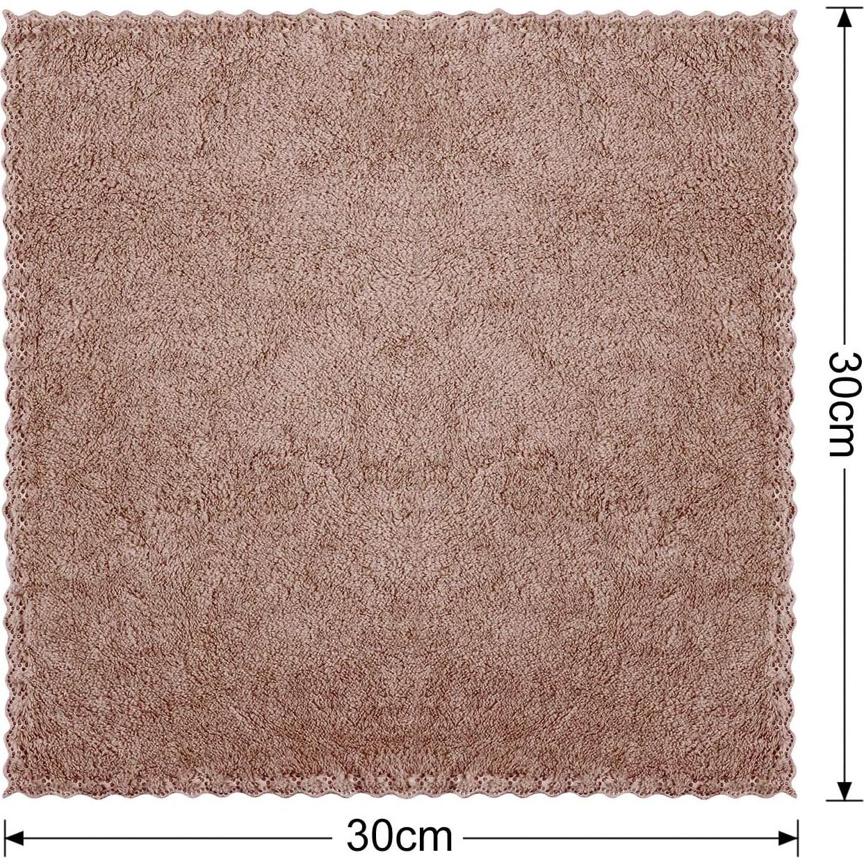 Paños de Limpieza Facial Syhood 30x30 cm Microfibra 6 Piezas