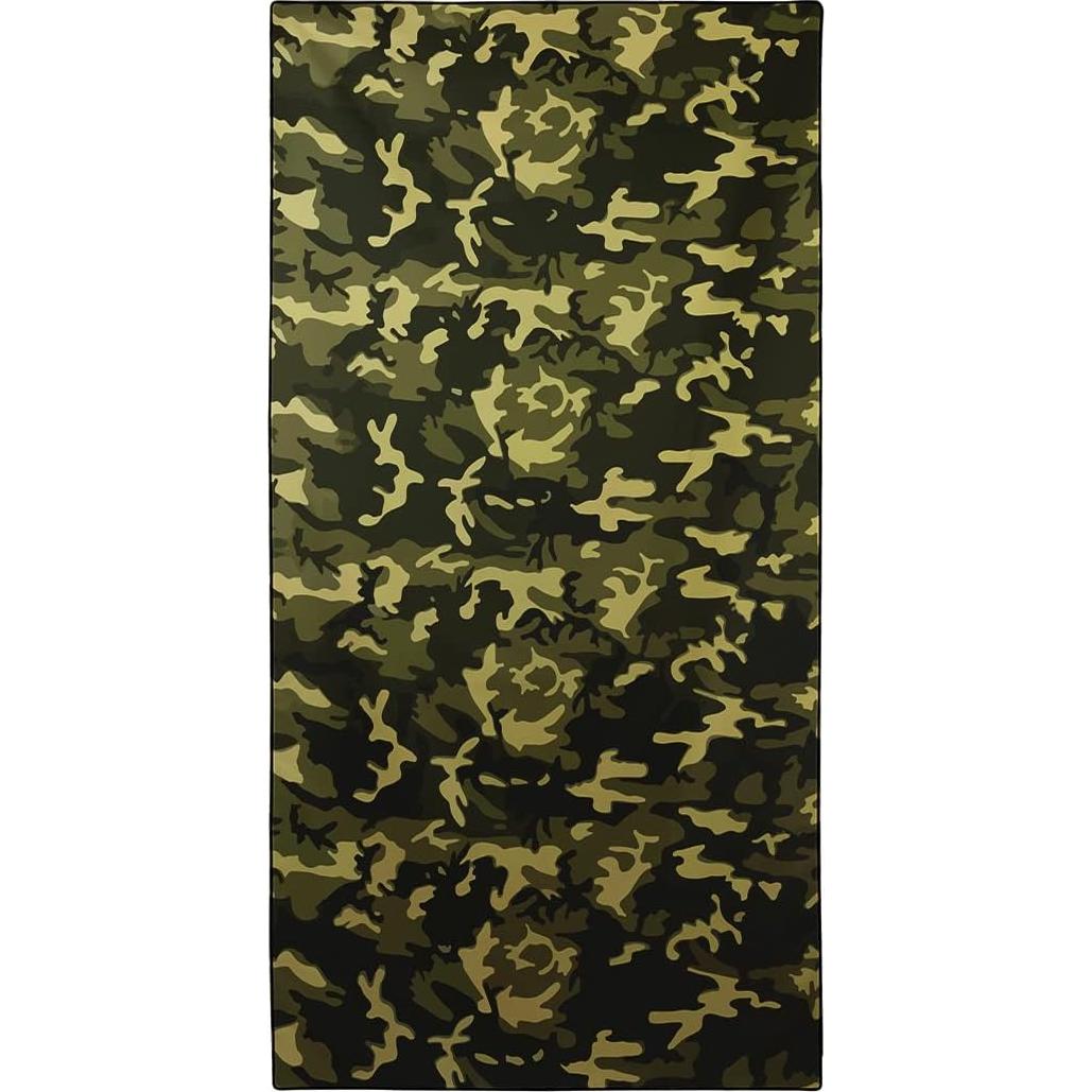 Toalla de Playa HommomH Camo Verde 91x183 cm Microfibra