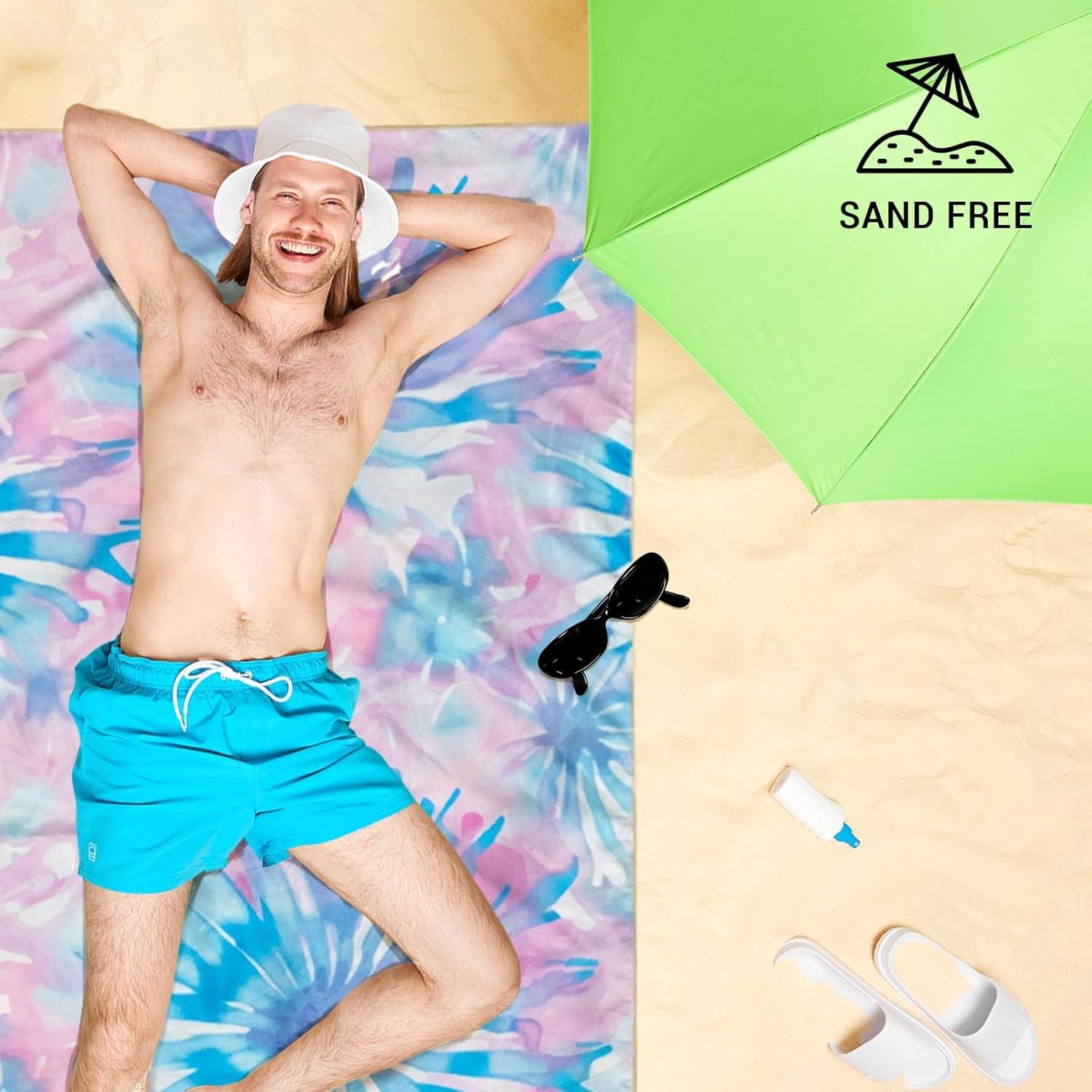 Toalla de Playa Gogreen 180x81 cm Microfibra Secado Rápido