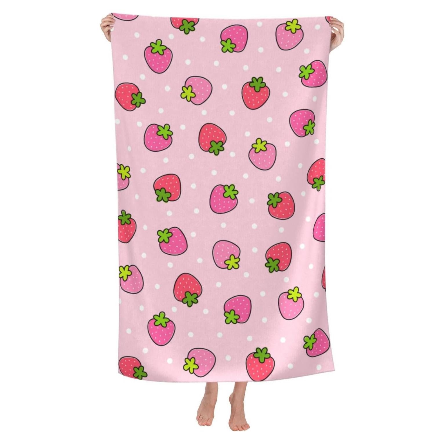 Toalla de Playa VOOHDDY Microfibra Secado Rápido 130x80cm