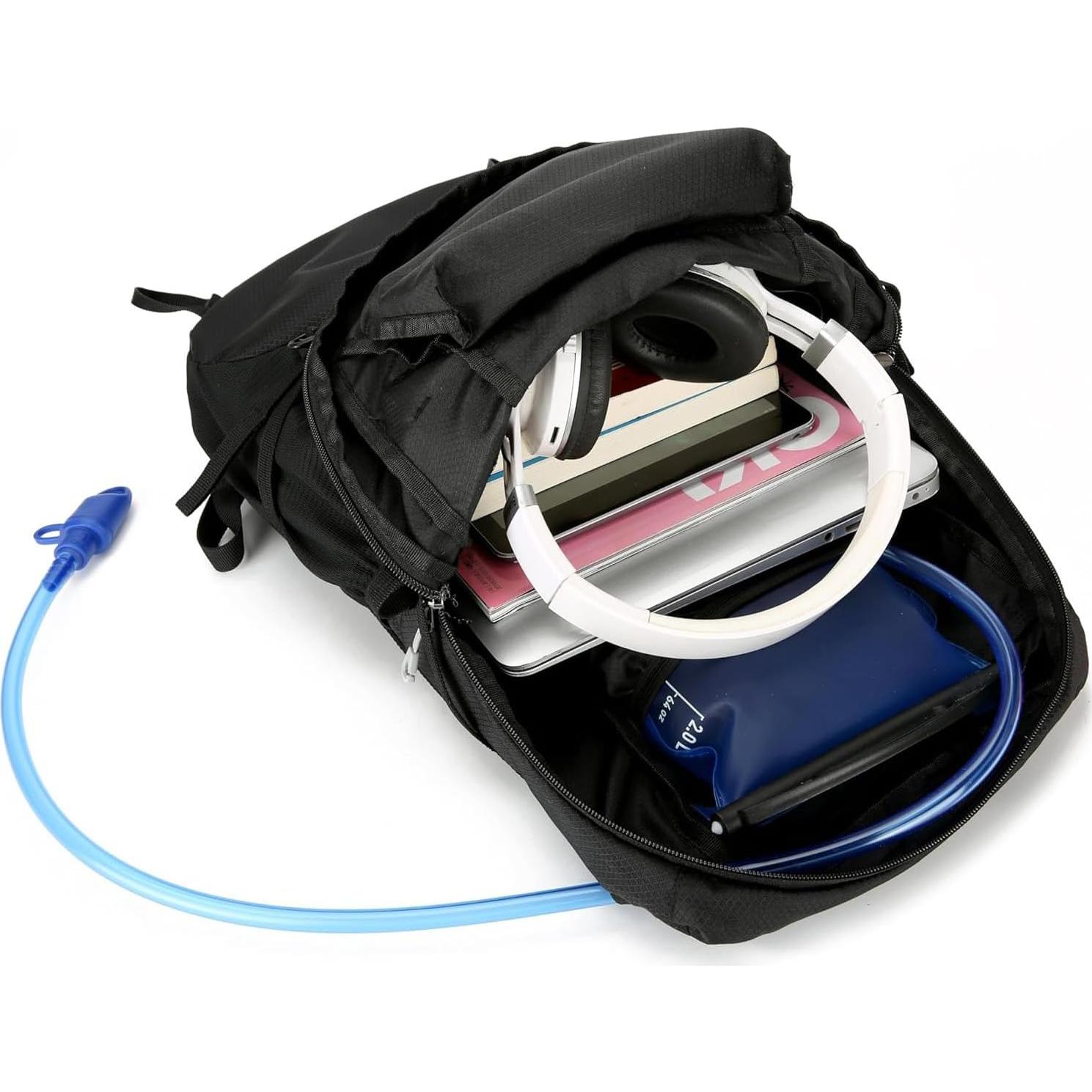 Mochila de Senderismo 30L Unisex YongH Plegable Ligera