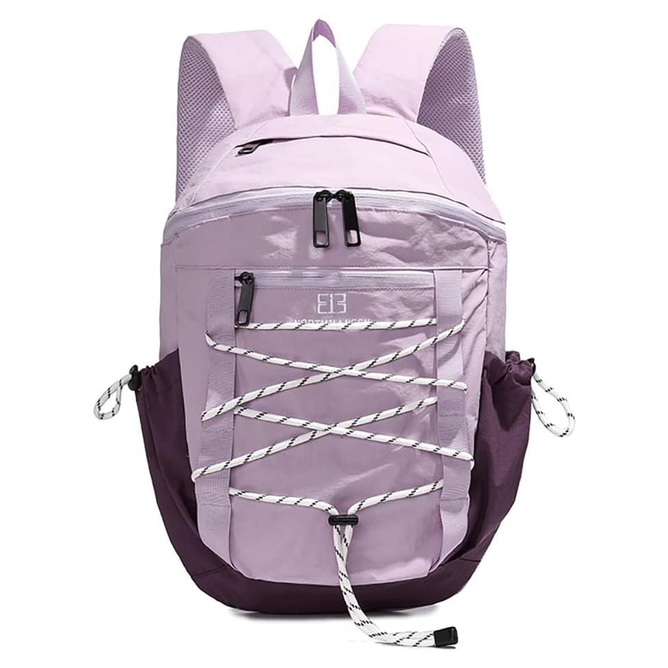 Mochila de senderismo ligera 20L para mujeres - Púrpura
