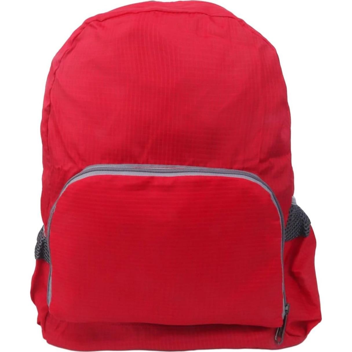 Mochila Plegable 30L Ultra Ligera Resistente al Agua Rojo