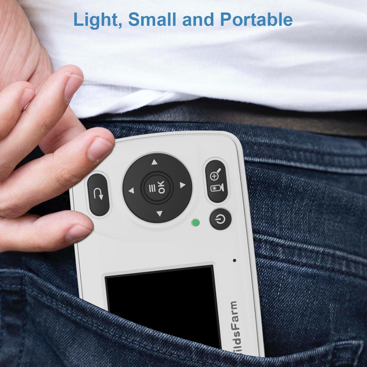 Monitor de Bebé ChildsFarm con Cámara y Audio, Visión Nocturna