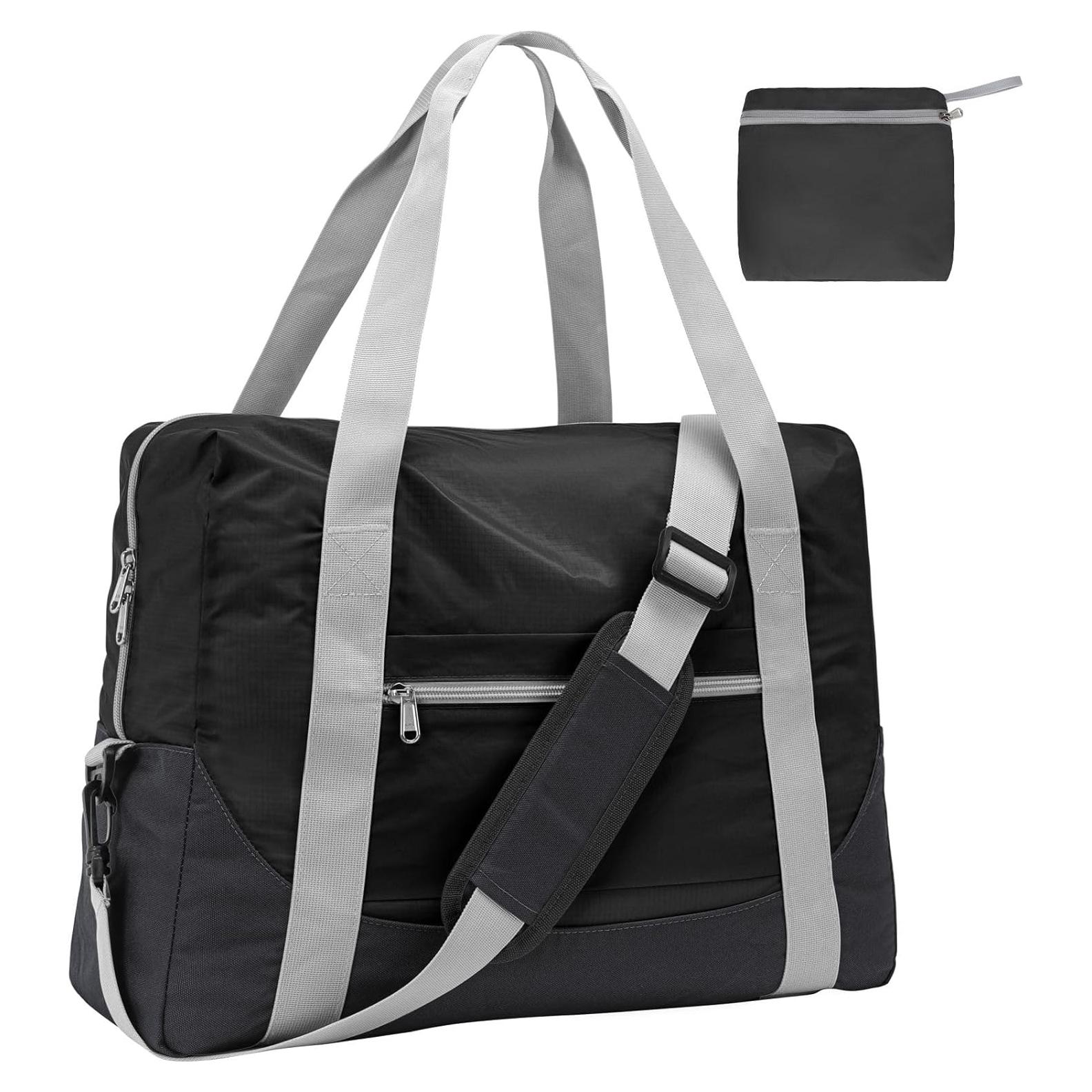 Bolsa de Viaje Cambond 30L Negra - Artículo Personal 45.7x35.1x20.3 cm