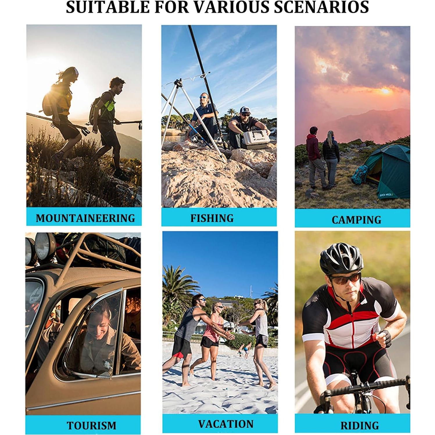 Mochila Plegable 20L Resistente al Agua para Viajes - Negro