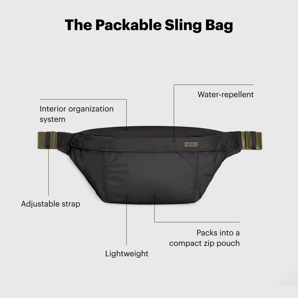 Bolsa de Hombro Plegable Away - Cruzada Ligera y Resistente al Agua