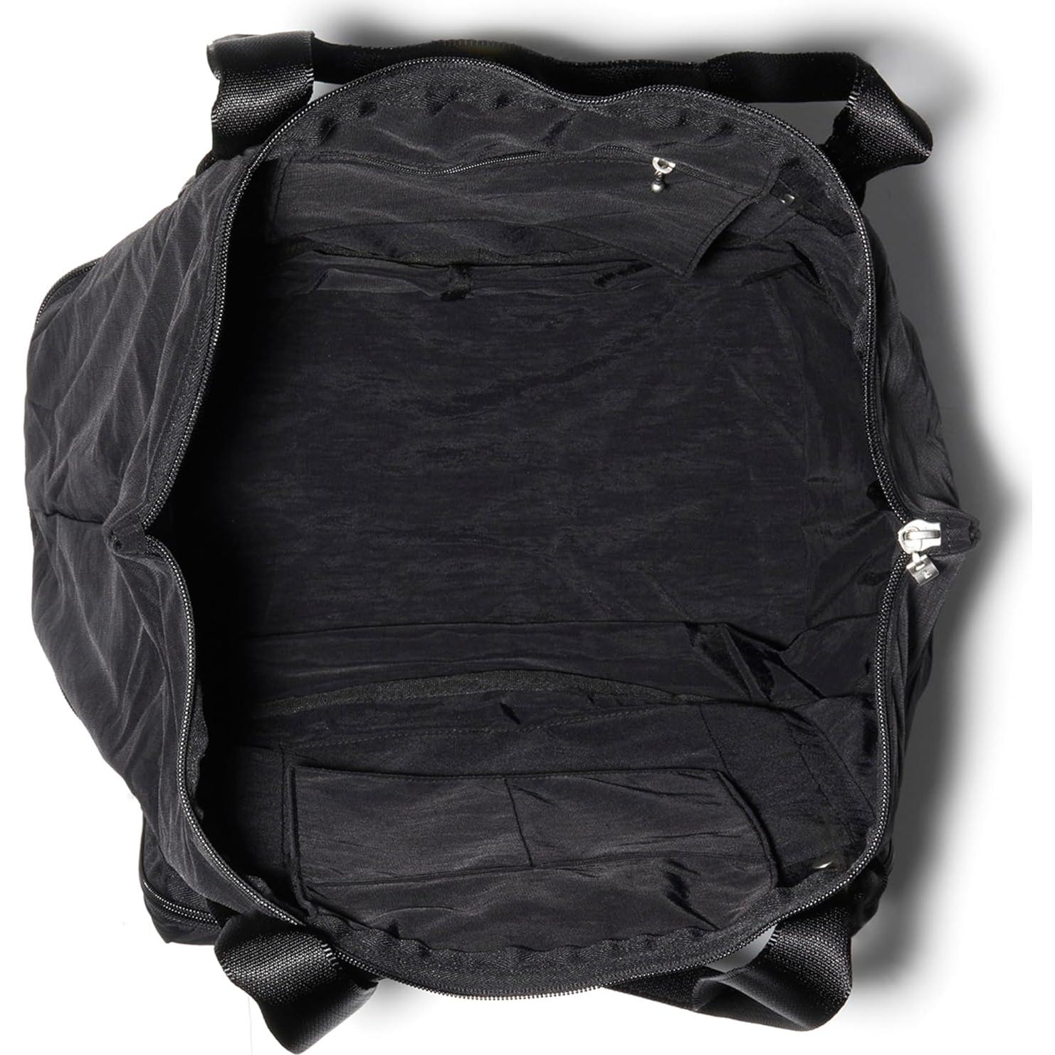 Bolsa Tote Expandible Baggallini 56 cm Nylon Lavable Negro