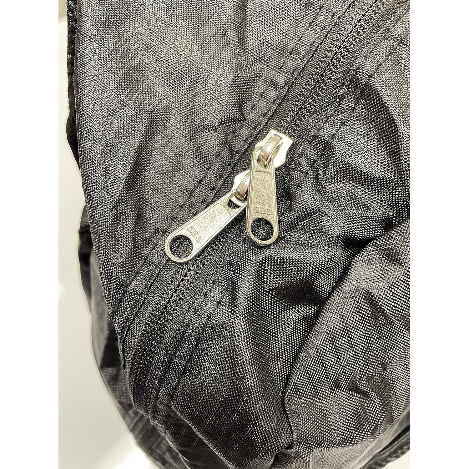 Mochila Plegable Ultraligera Wilcor 20L Negra para Viaje