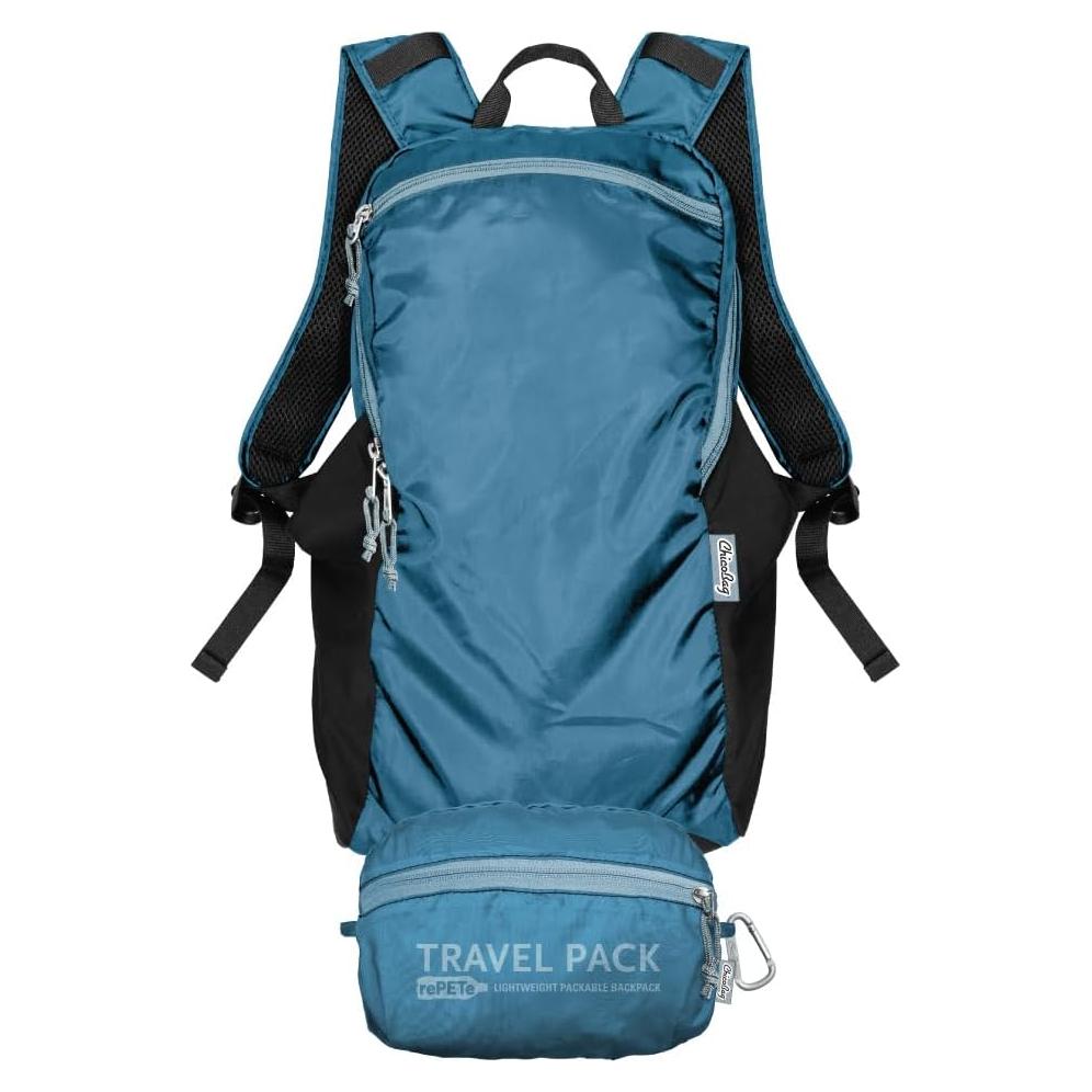 Mochila de Viaje Ecológica ChicoBag rePETe Zafiro 15L