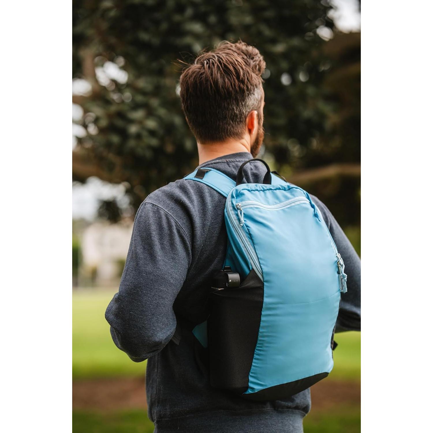 Mochila de Viaje Ecológica ChicoBag rePETe Zafiro 15L