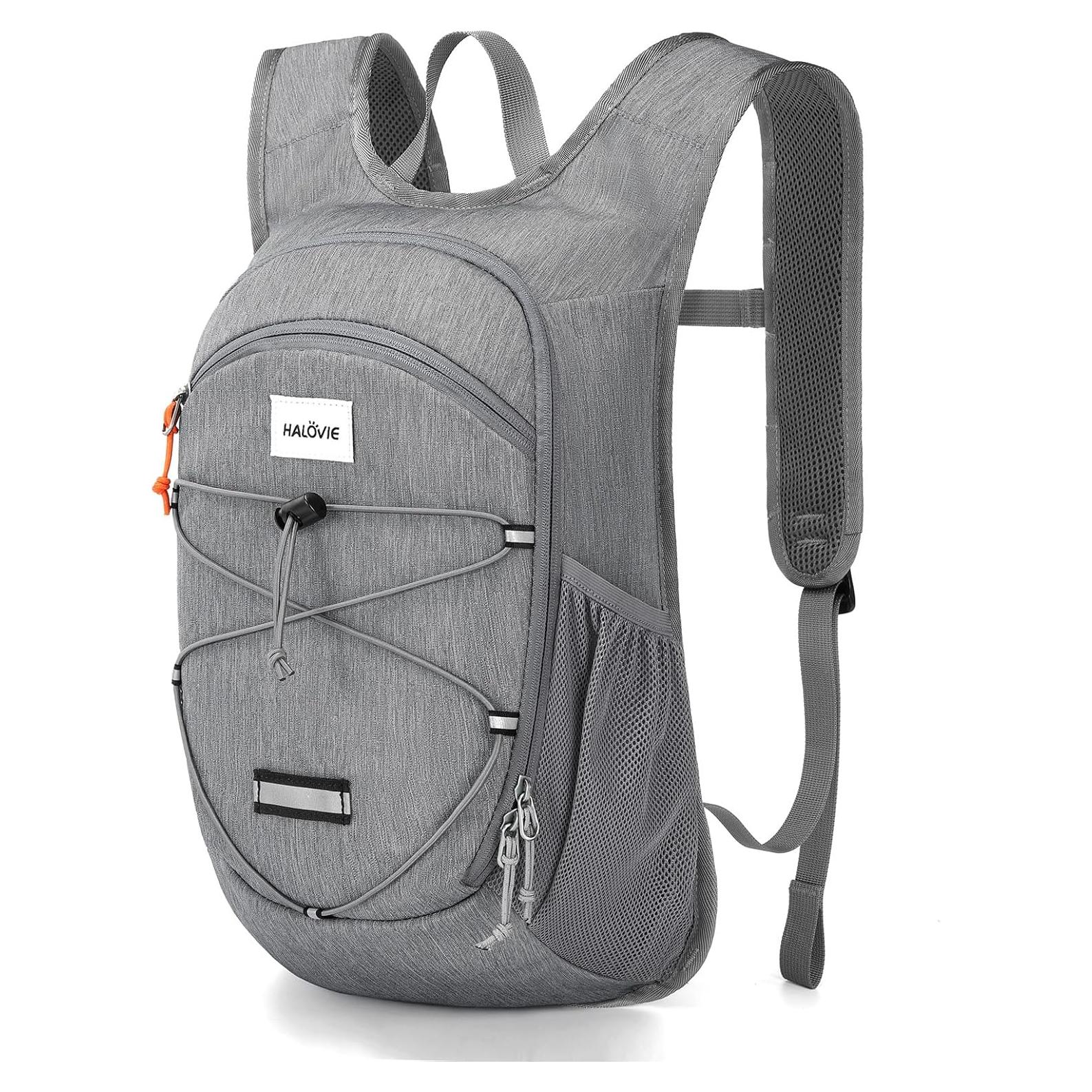 Mochila de Senderismo Plegable HALOVIE 15L Gris Claro