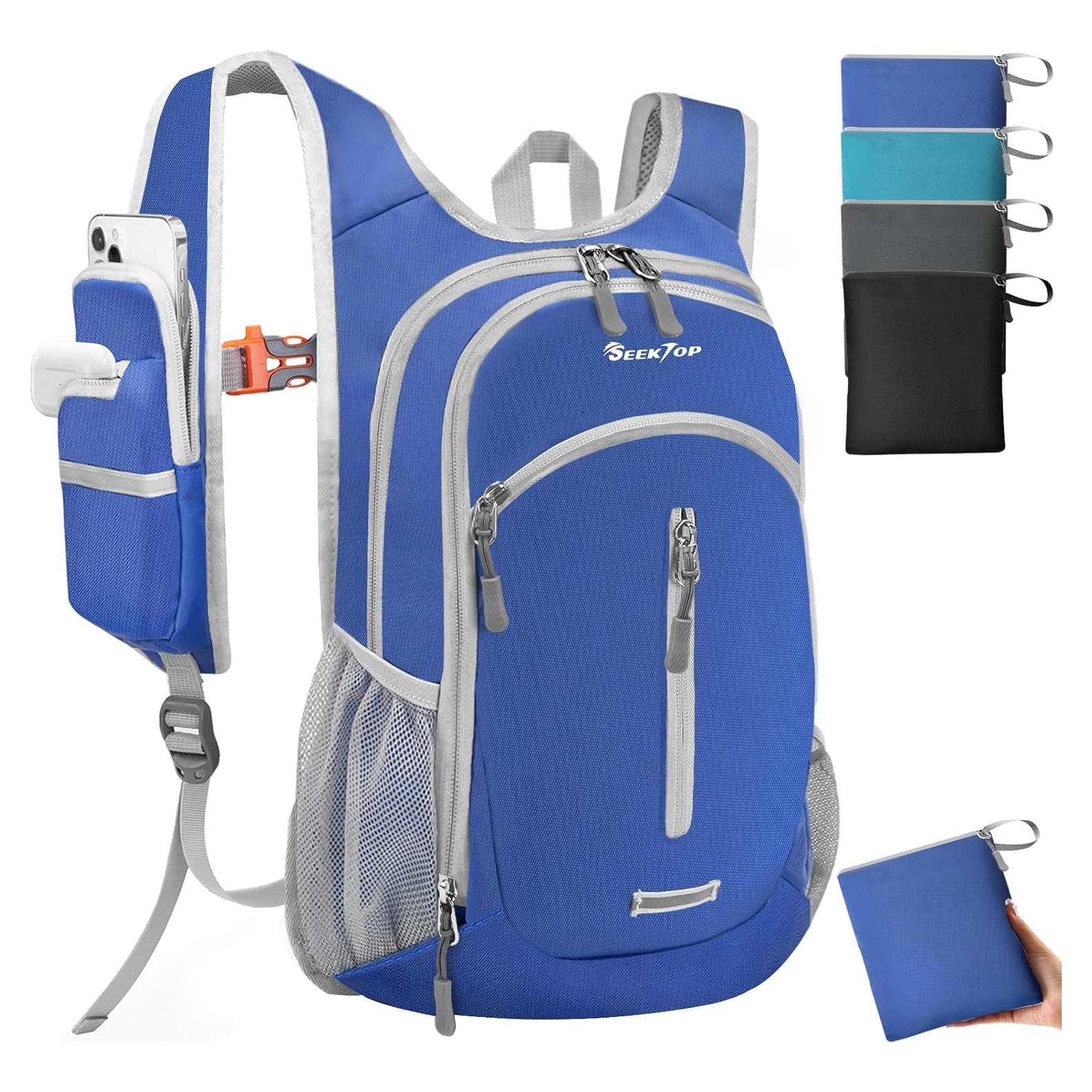 Mochila de Senderismo Expandible Seektop 12-15L Impermeable