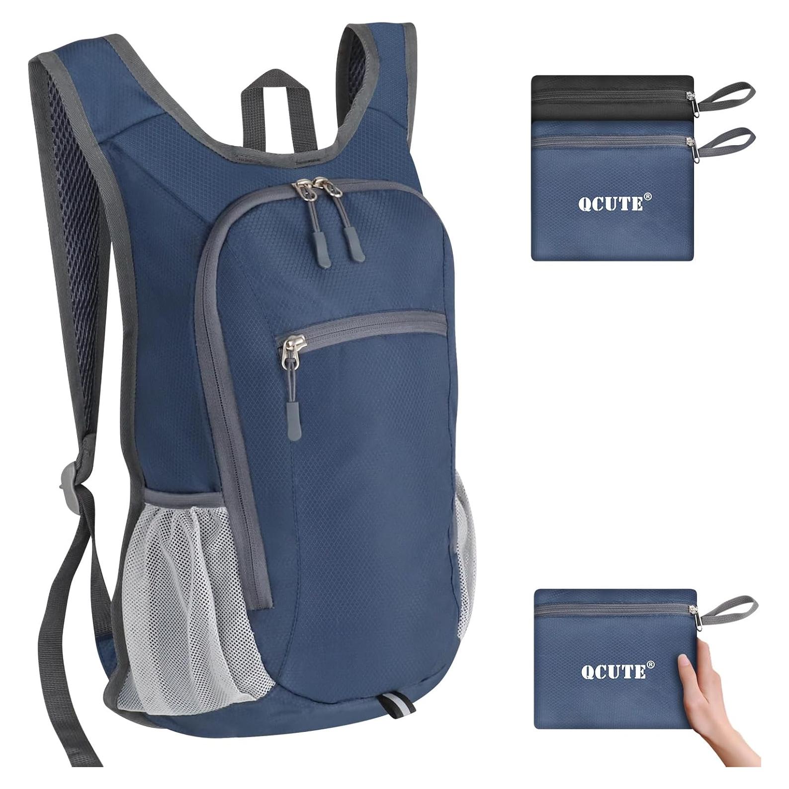 Mochila de Senderismo Qcute 15L Plegable Impermeable Unisex