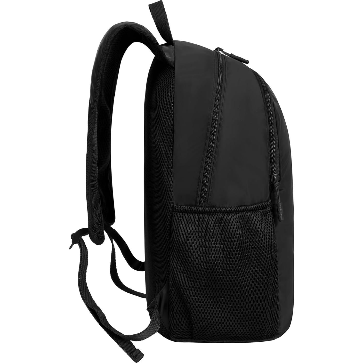 Mochila Plegable Travelon 18.5L Unisex Negra 28x43cm