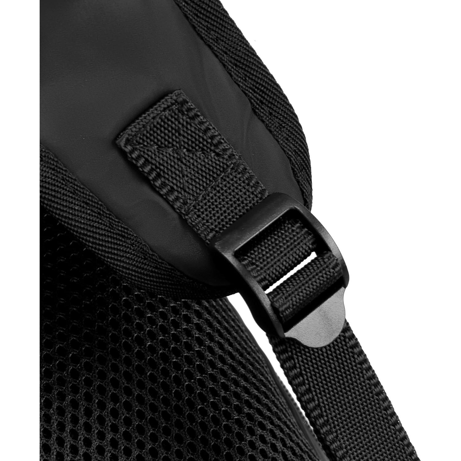 Mochila Plegable Travelon 18.5L Unisex Negra 28x43cm