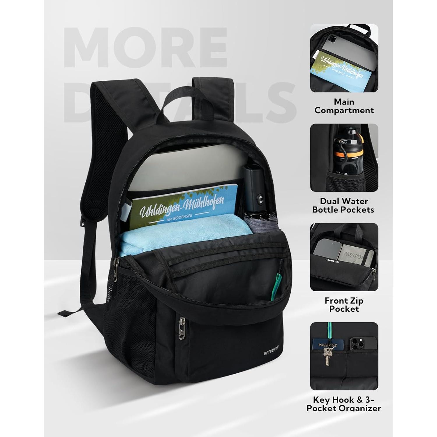 Mochila de Senderismo Plegable WATERFLY 20L Unisex