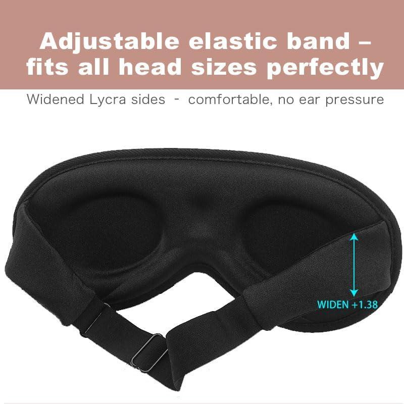 Máscara de Sueño 3D Ringolemona para Niños - Bloqueo de Luz