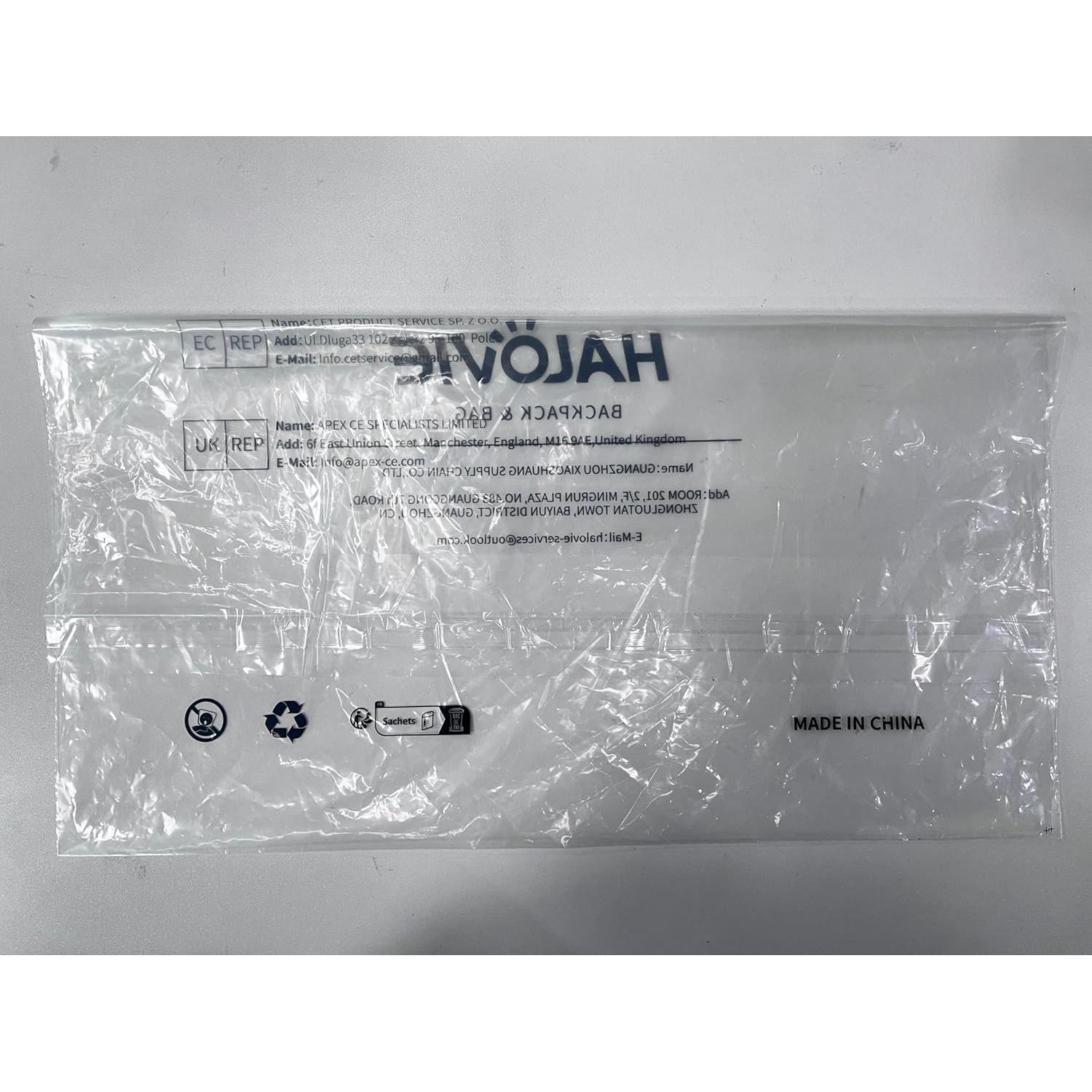 Mochila de Senderismo Plegable HALOVIE 10L Ligera Verde