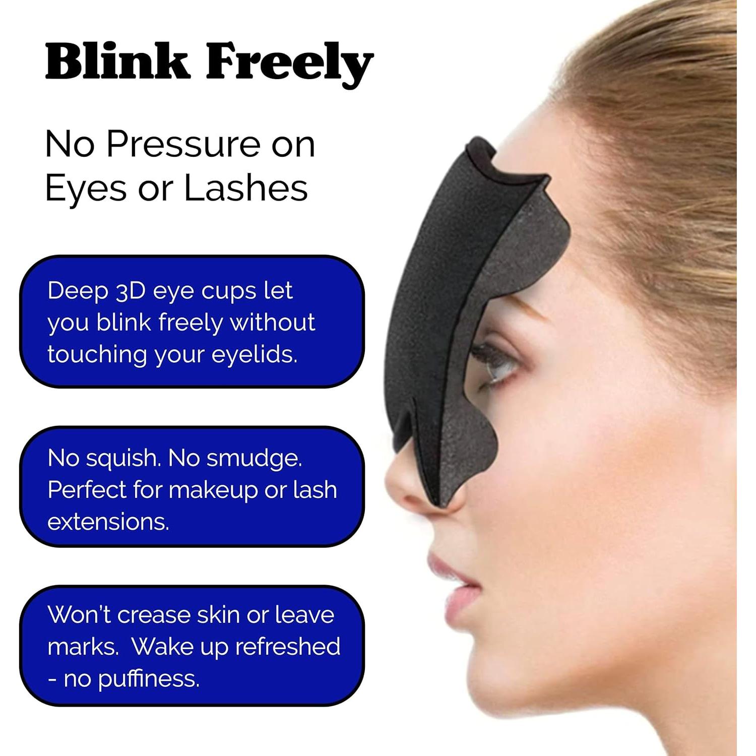 Máscara de Sueño 3D Zen Virtuoso - Bloqueo Completo de Luz