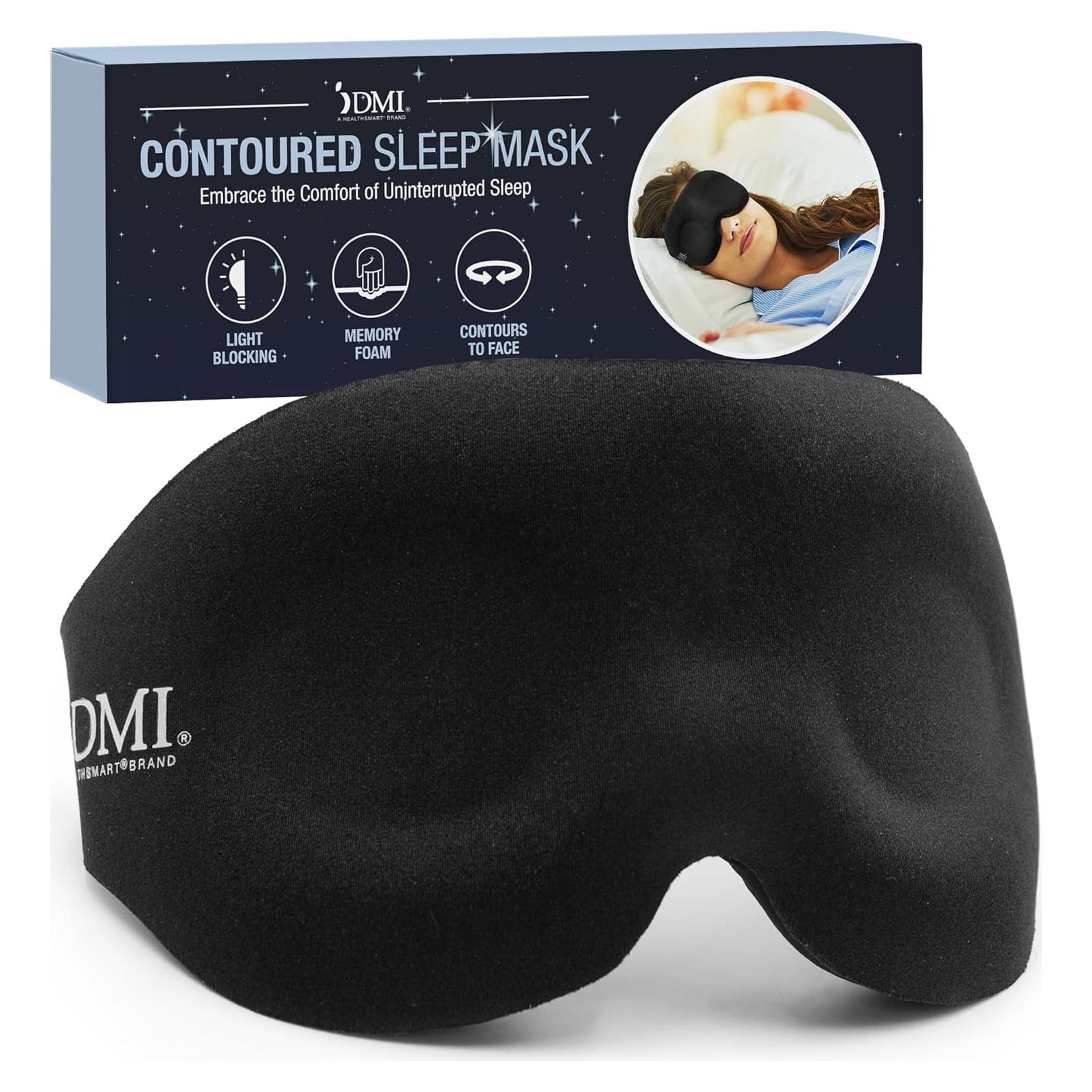 Máscara de Sueño Rejuvenecedora DMI 3D Ajustable Bloqueo Luz