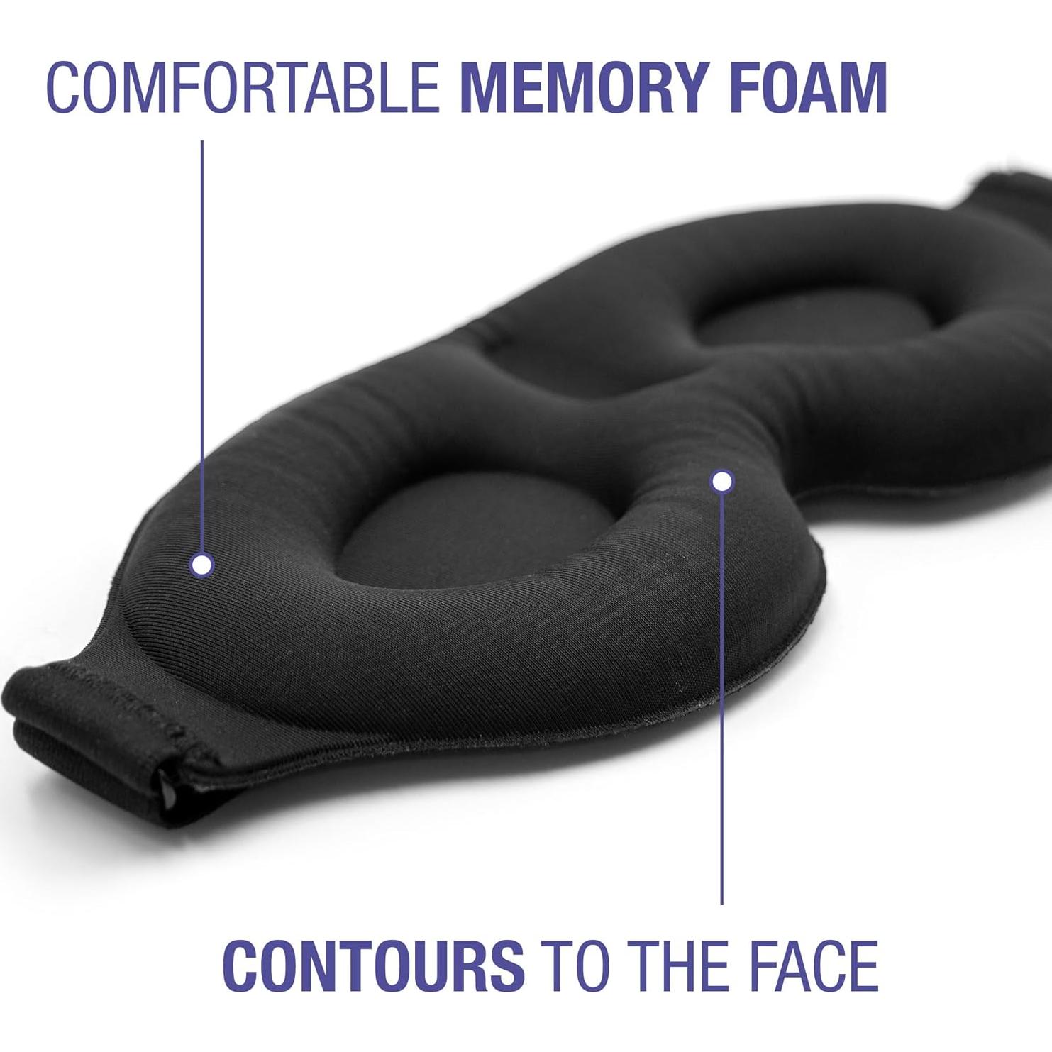 Máscara de Sueño Rejuvenecedora DMI 3D Ajustable Bloqueo Luz