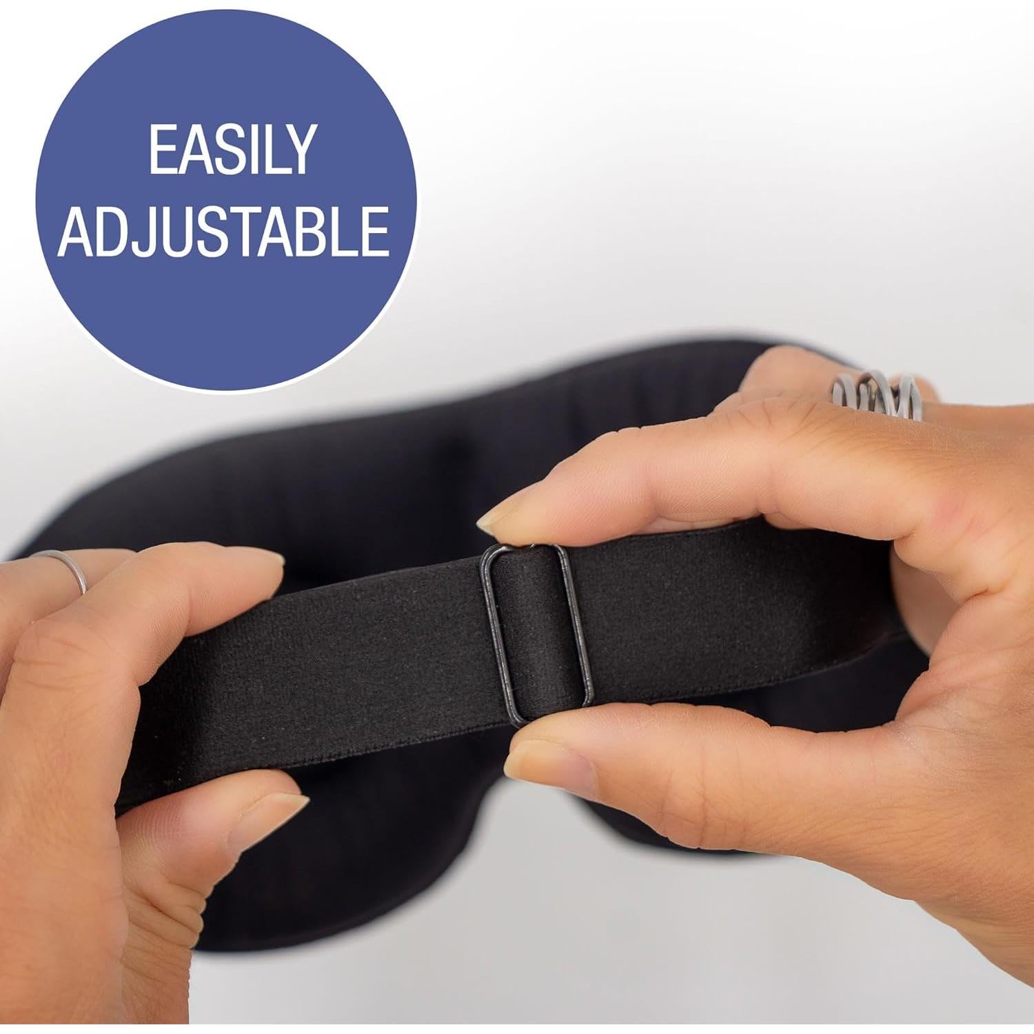 Máscara de Sueño Rejuvenecedora DMI 3D Ajustable Bloqueo Luz