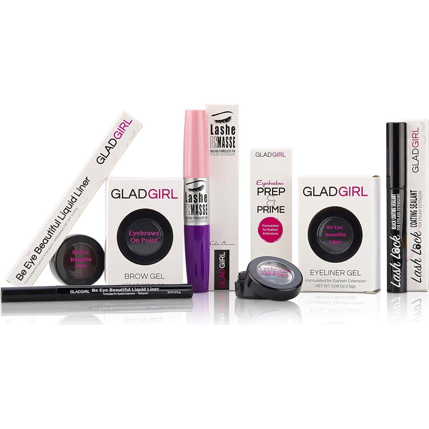 Máscara de Sueño 3D GladGirl para Dormir y Pestañas