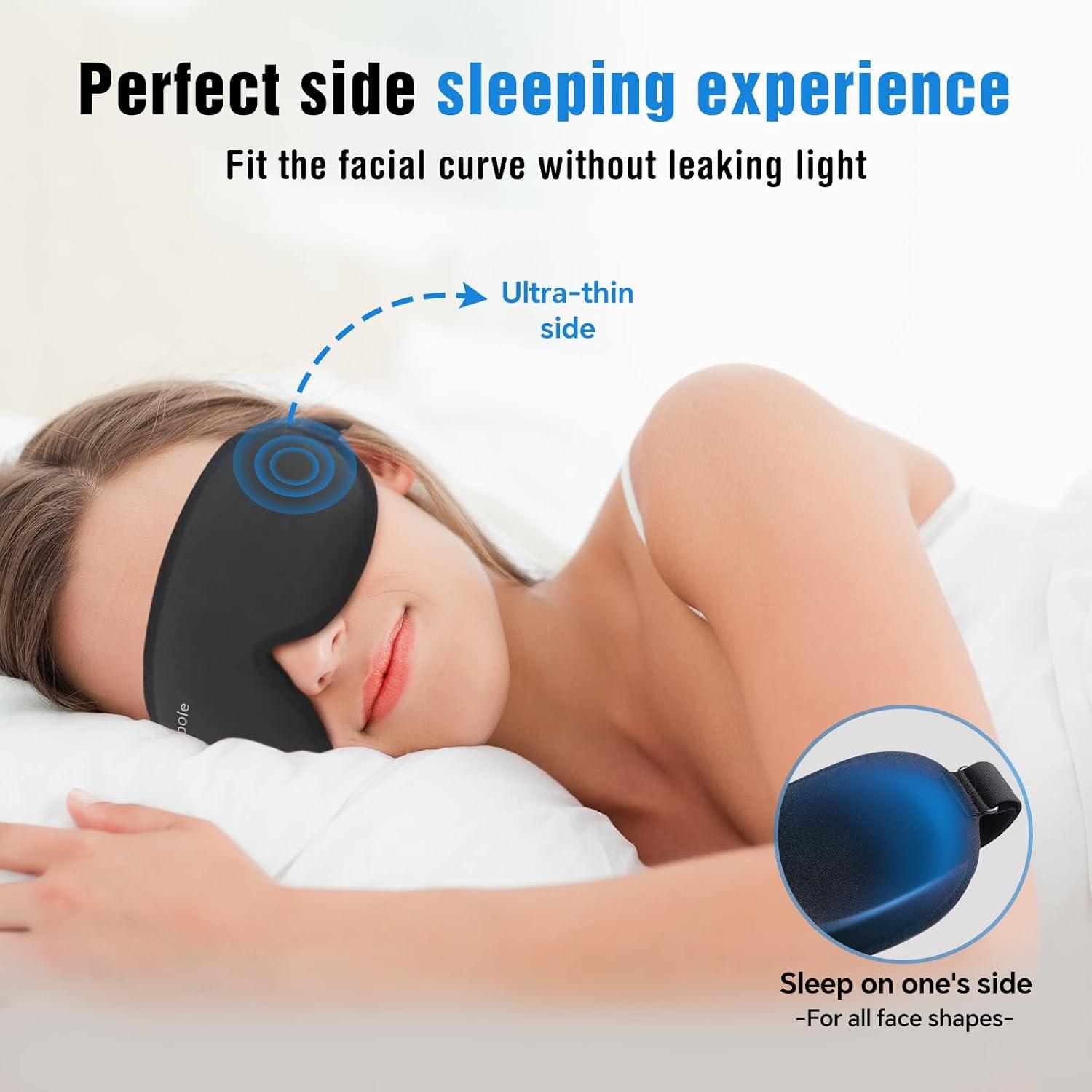 Máscara de Ojos para Dormir Yoqoole 3D Sin Presión 24.99cm