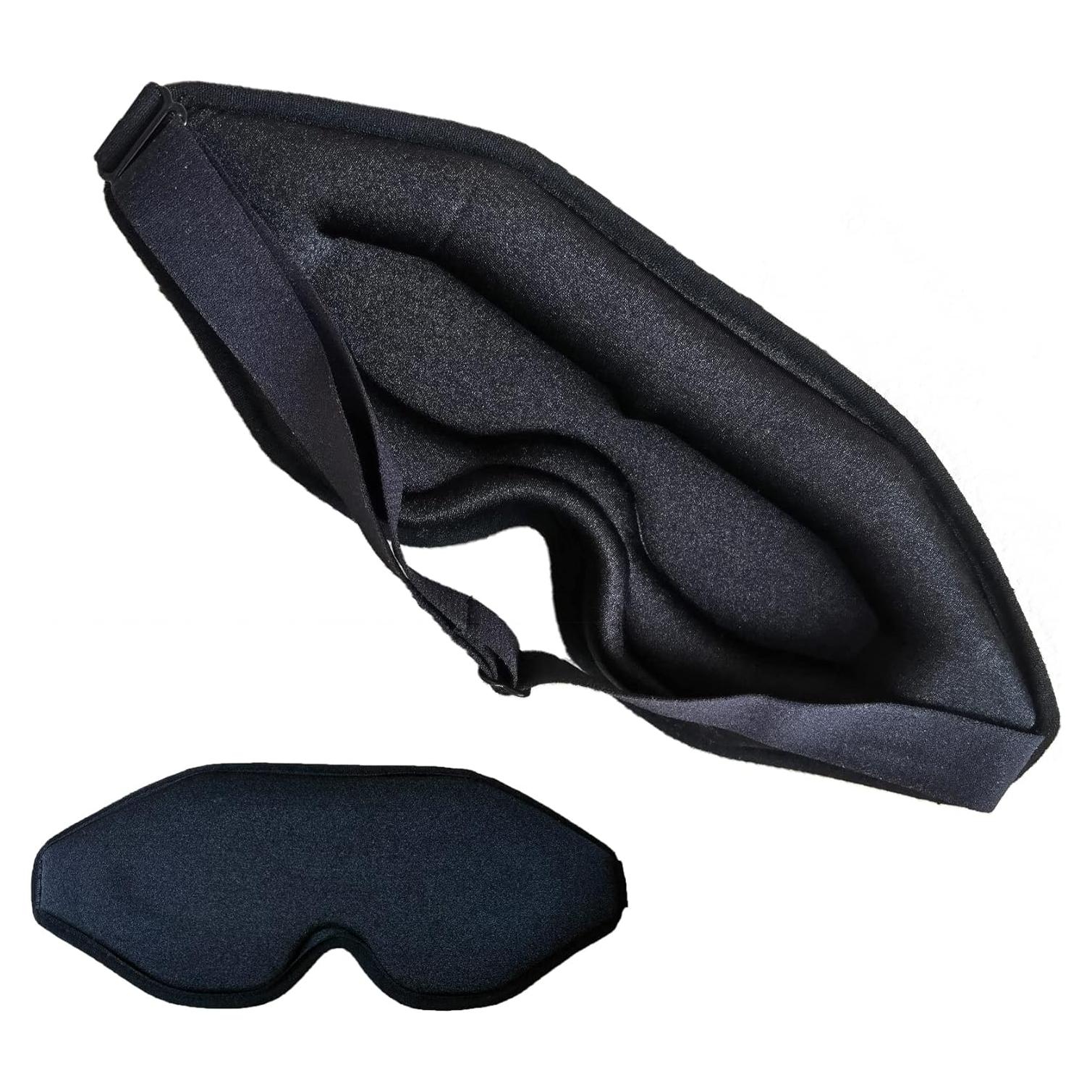 Máscara para dormir 3D FAN WU 100% opaca para ojos