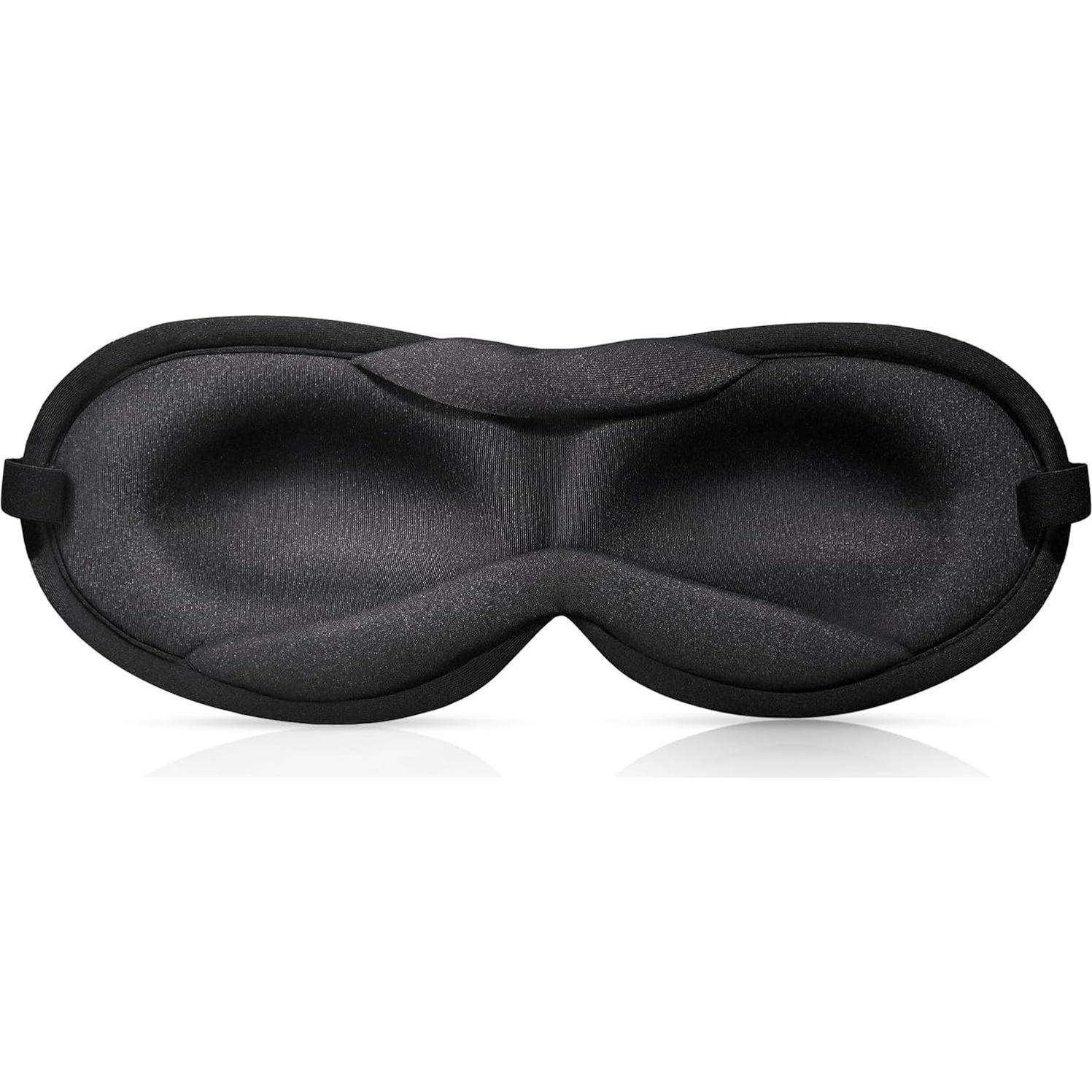 Máscara de Sueño 3D Zlzqer Blackout para Dormir - Negro