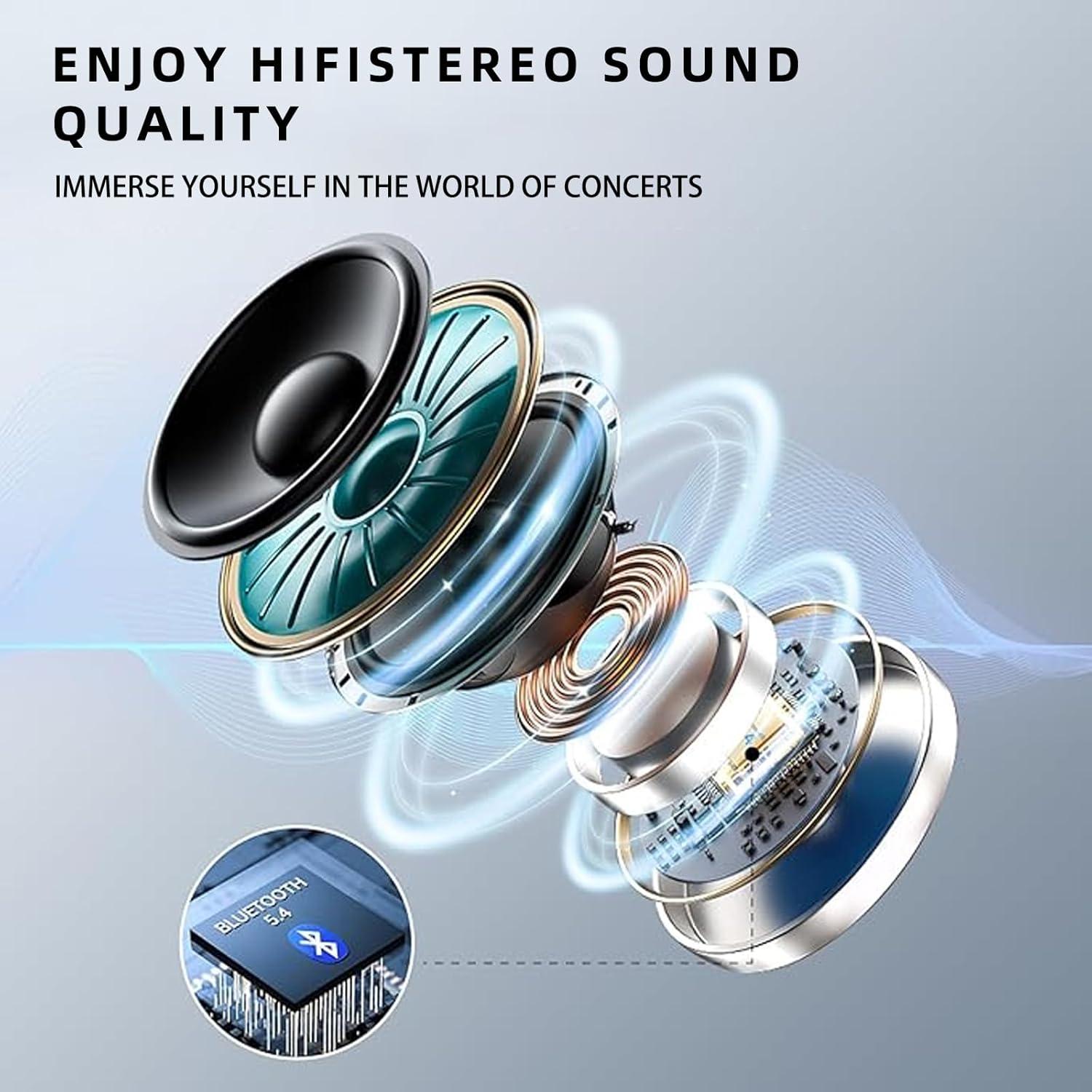 Máscara de Sueño 3D Fismool con Auriculares Bluetooth 5.4