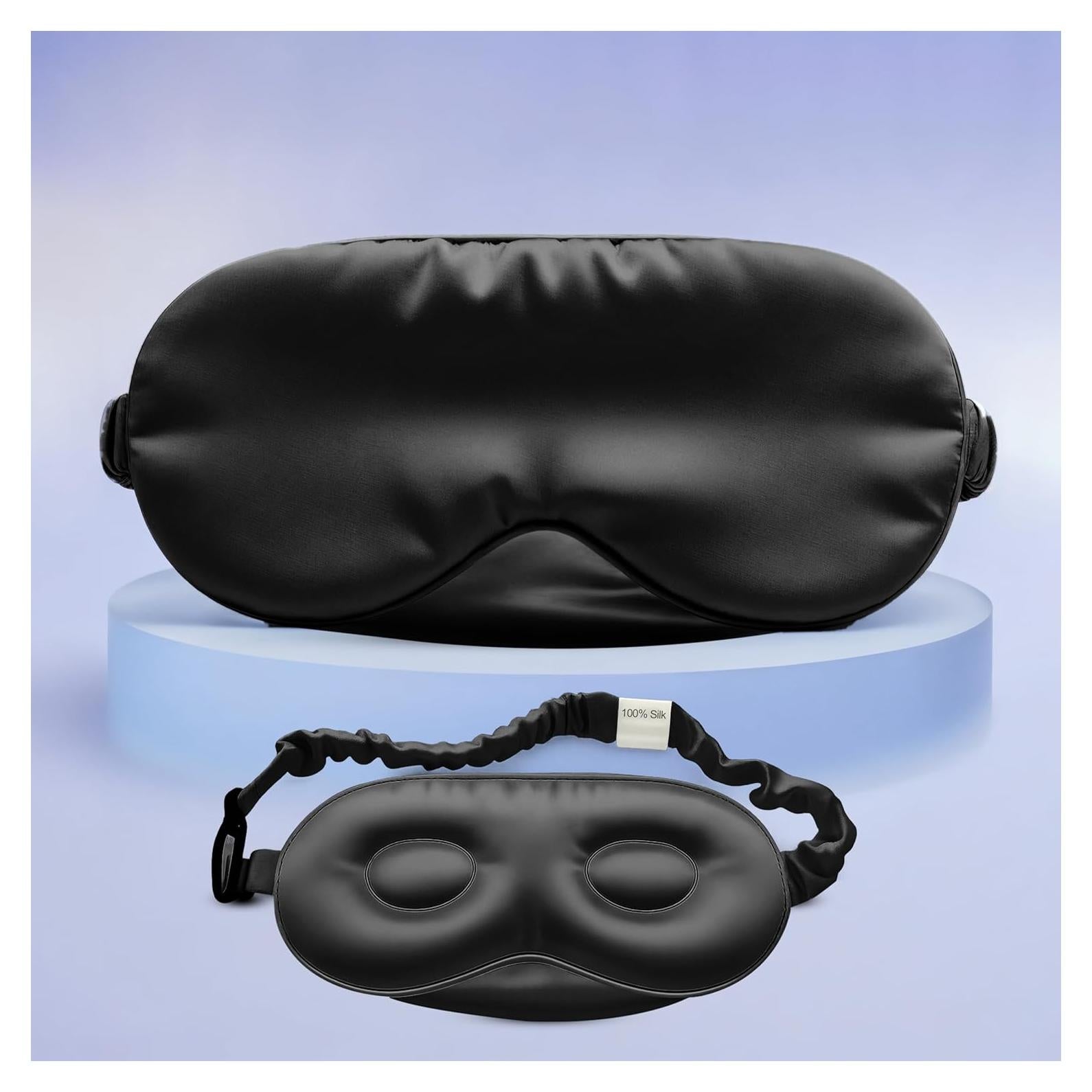 Máscara de Sueño de Seda Morera Sleep Sanctuary - Oscuridad Total