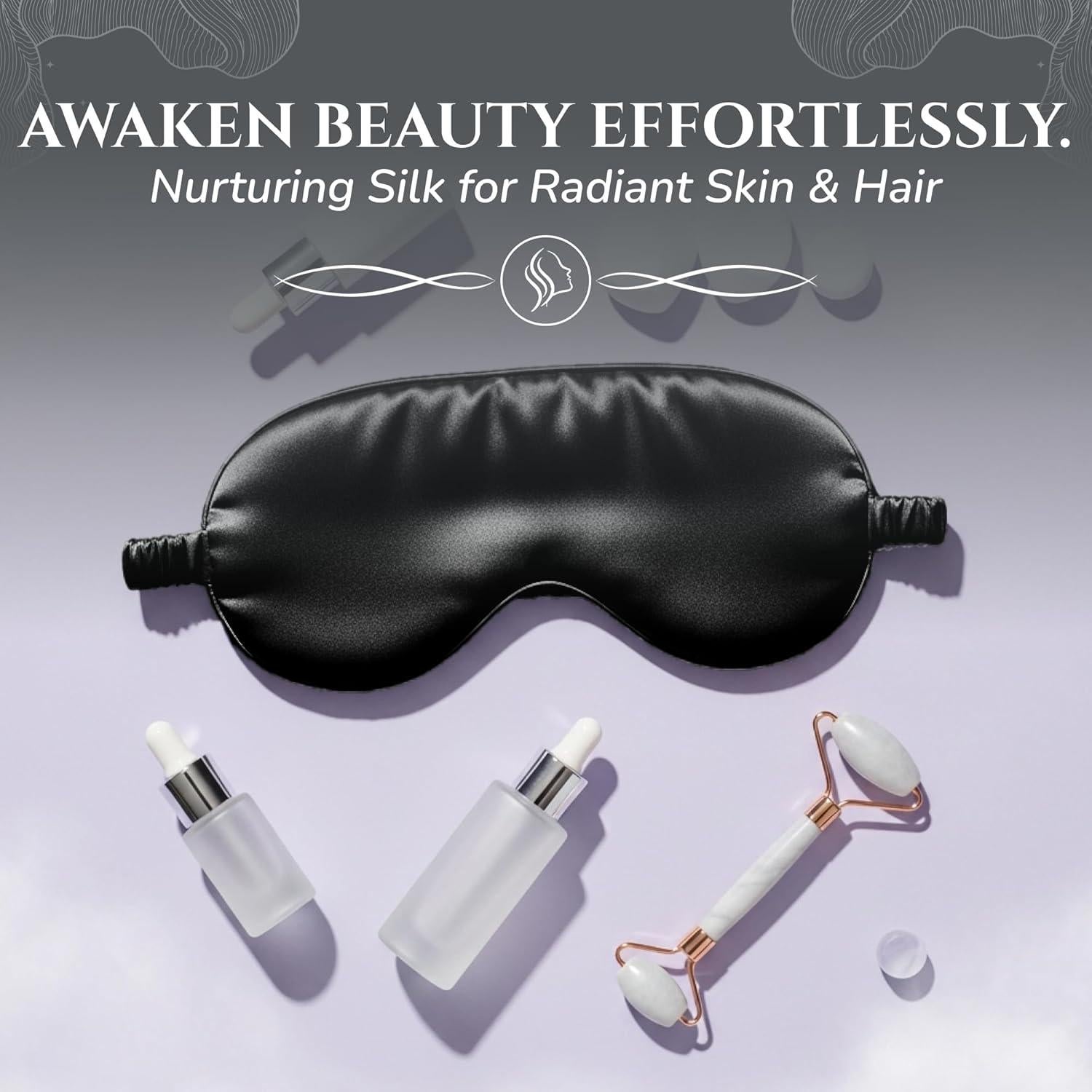 Máscara de Sueño de Seda Morera Sleep Sanctuary - Oscuridad Total